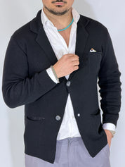 ONE · Cardigan giacca nero