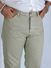 Jeans carrot tortora bull pulito 2N2T