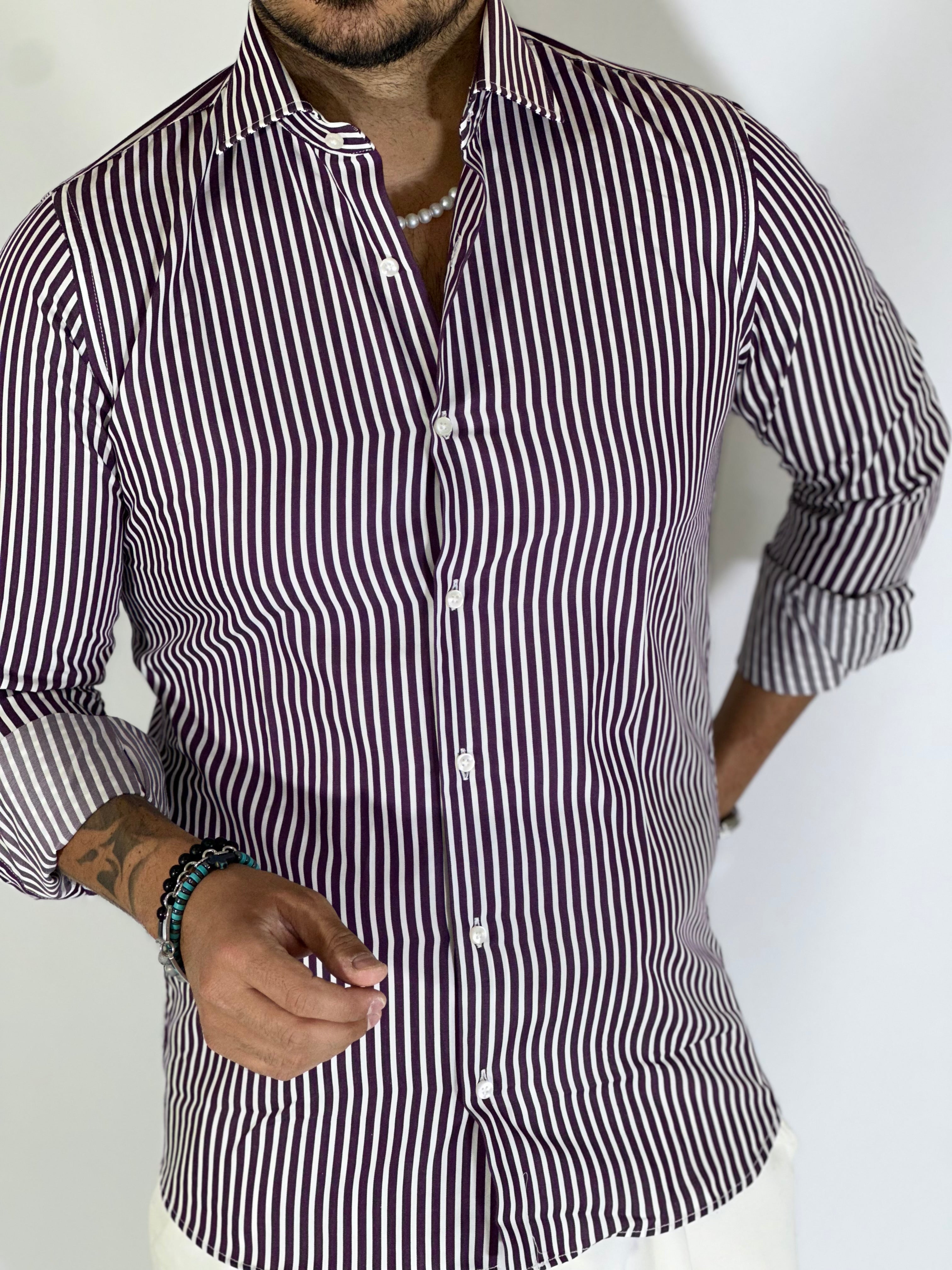 Camicia vinaccio art.CHERRY MIGLIACCIO