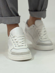 Scarpa forata riporto blu DB81F