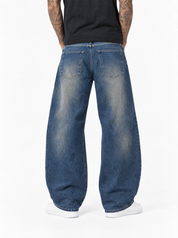 Jeans balloon fit sabbiato PT592