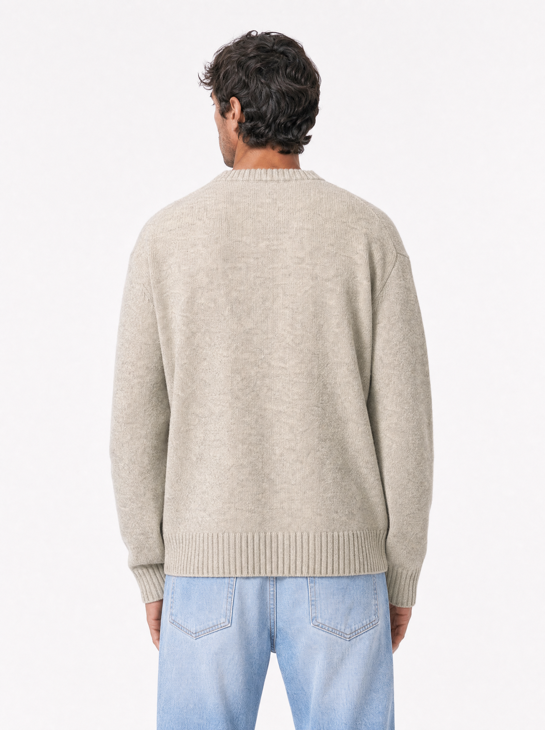 VESUVIO girocollo boxi beige