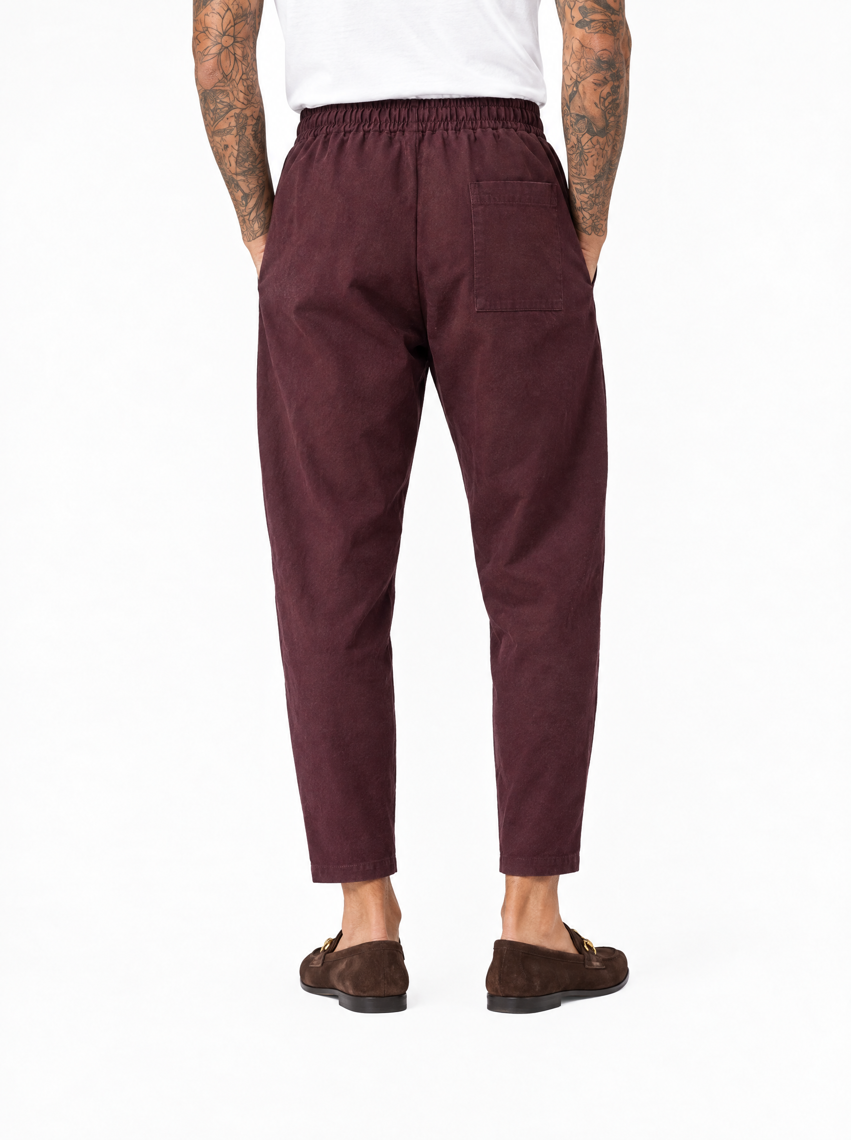 Pantalaccio carrot bordeaux DC018078