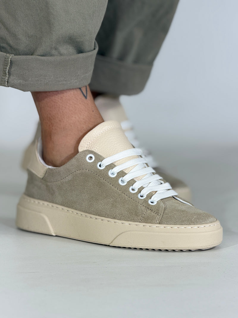 Apex · Scarpa in camoscio beige