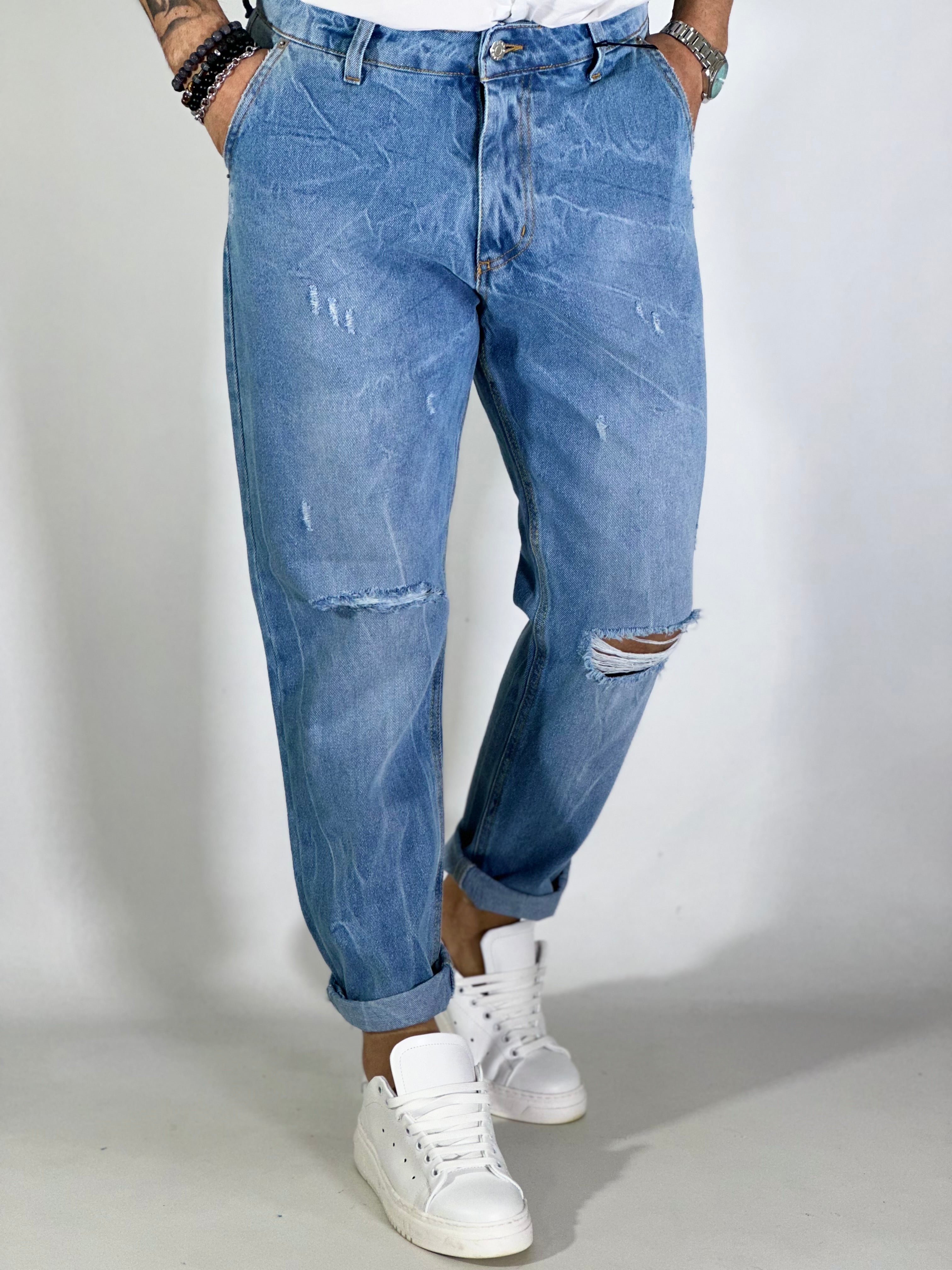 Jeans loose fit tasca america BC/2401