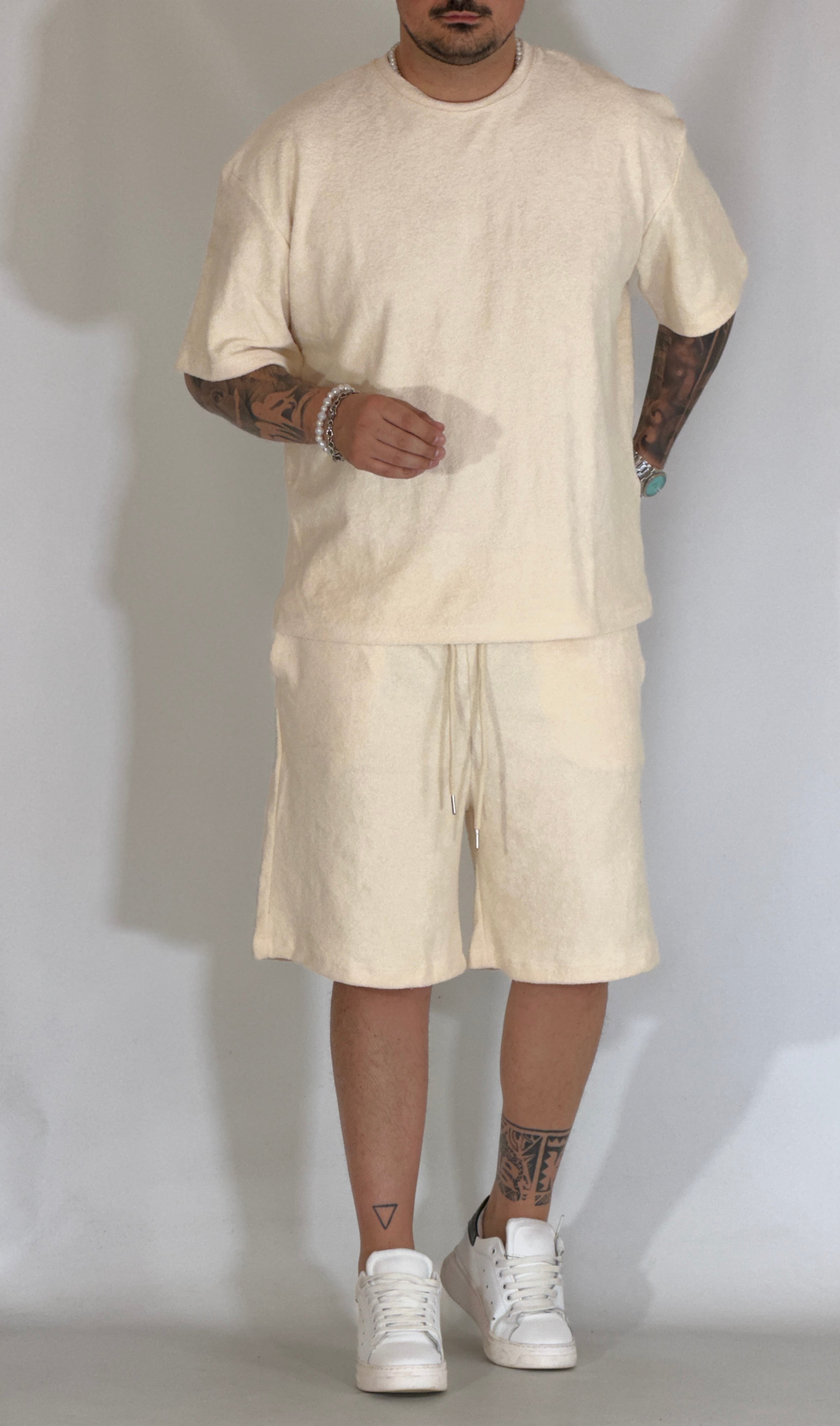 Sapri · Coordinato spugna beige