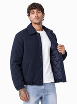 Bomber spigato blu JB2051