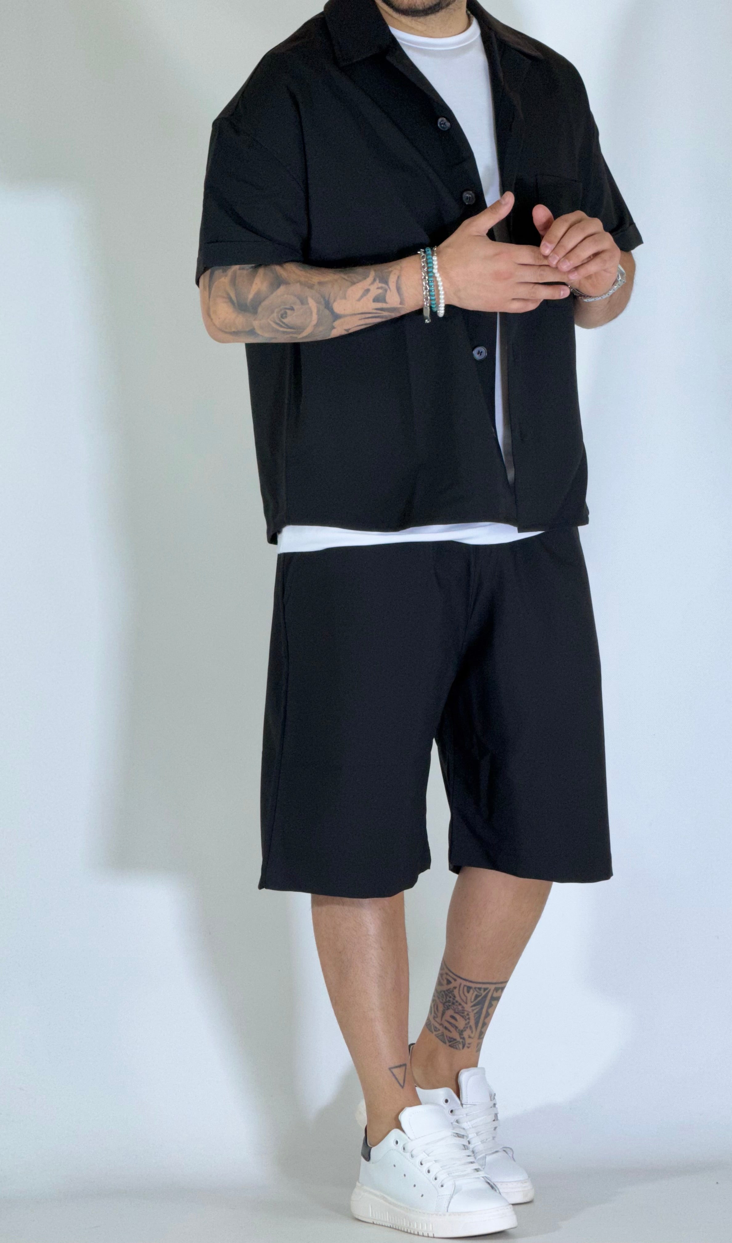 Coordinato sommelier nero GPE552