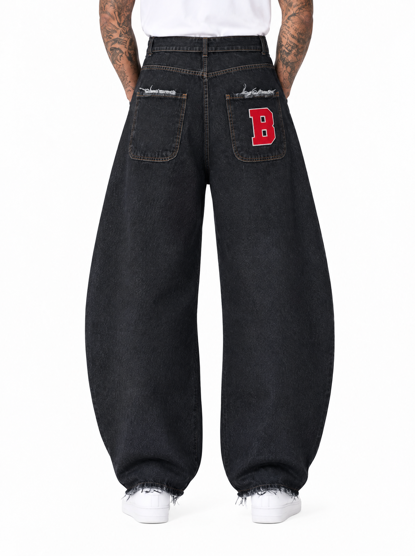 BIG RED Jeans balloon con cintura