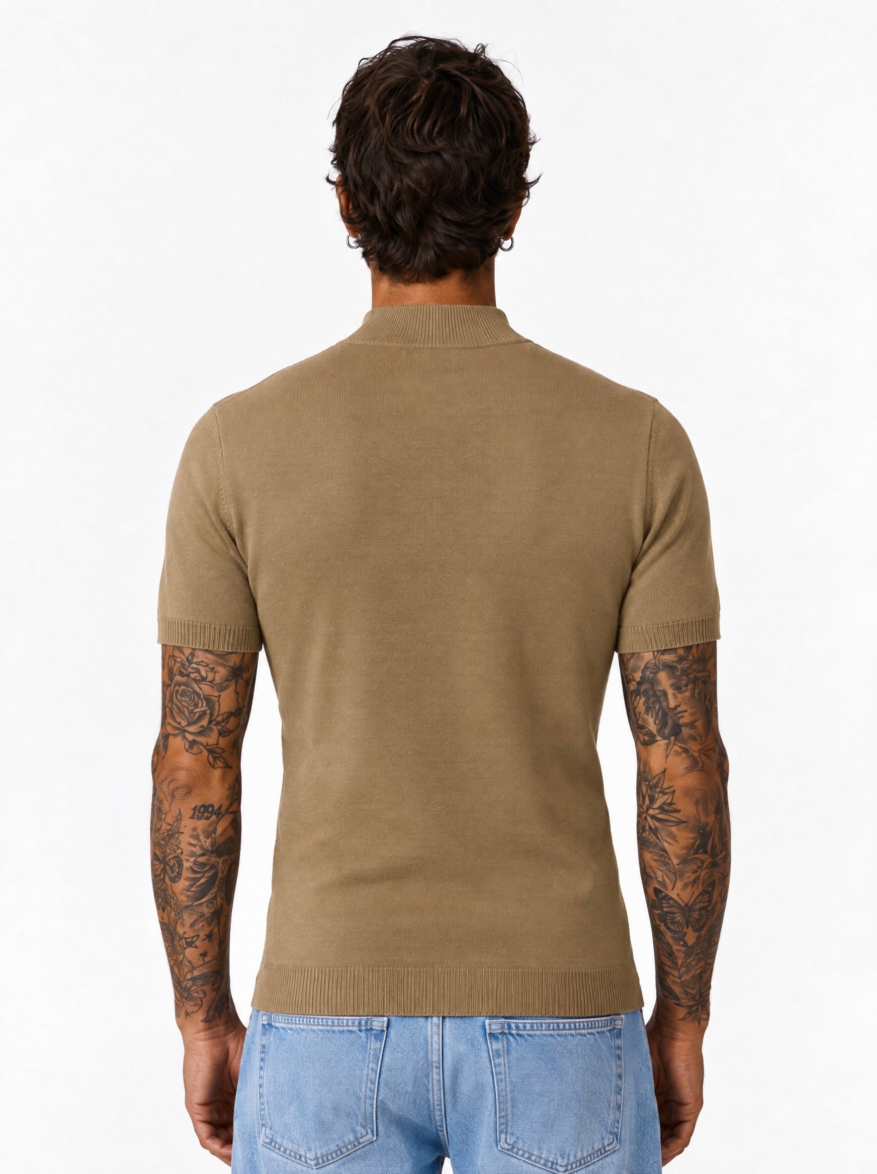 T-shirt lupetto khaki W86037