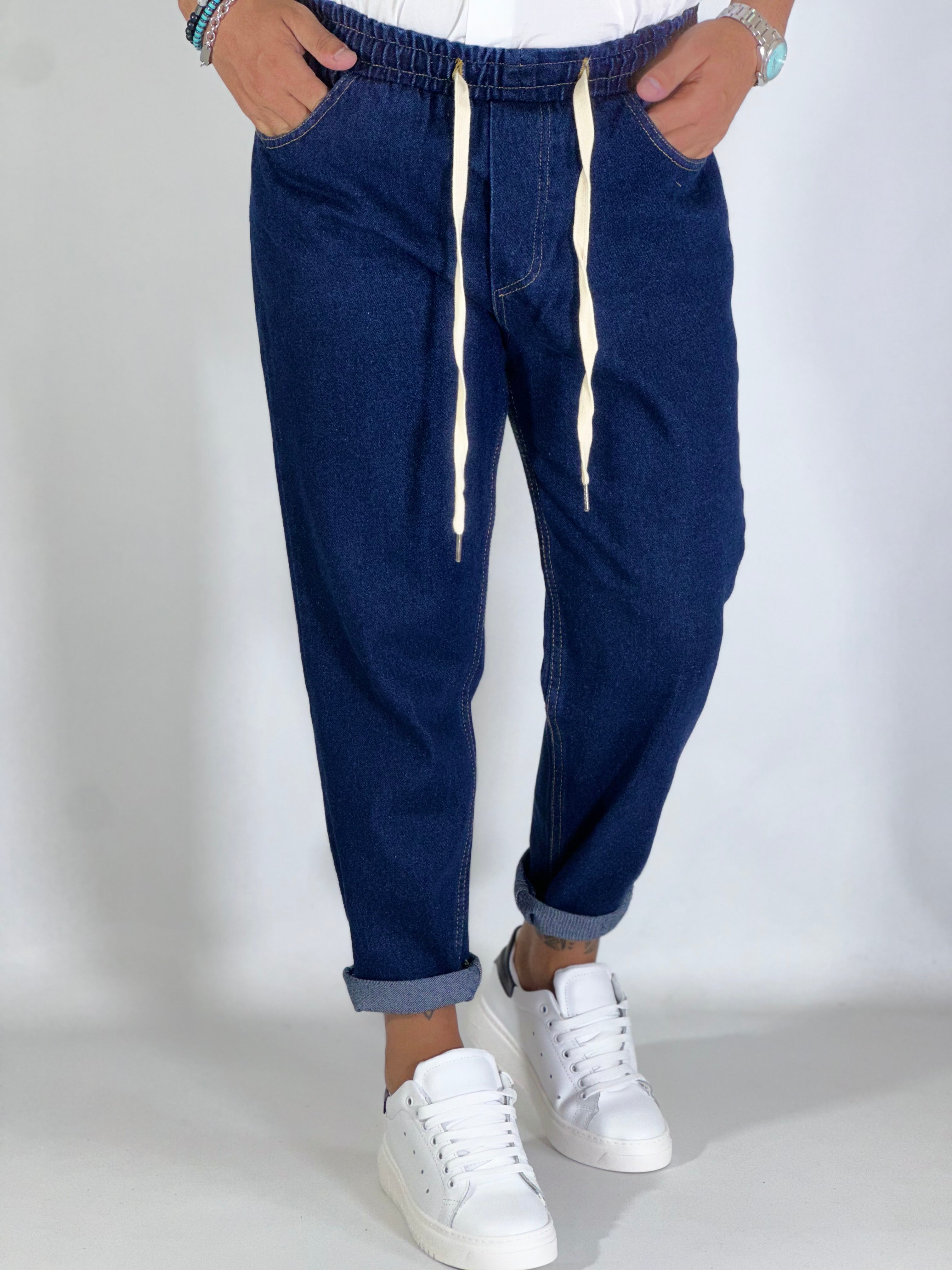 Pantalaccio jeans scuro loose fit TAPARED3002