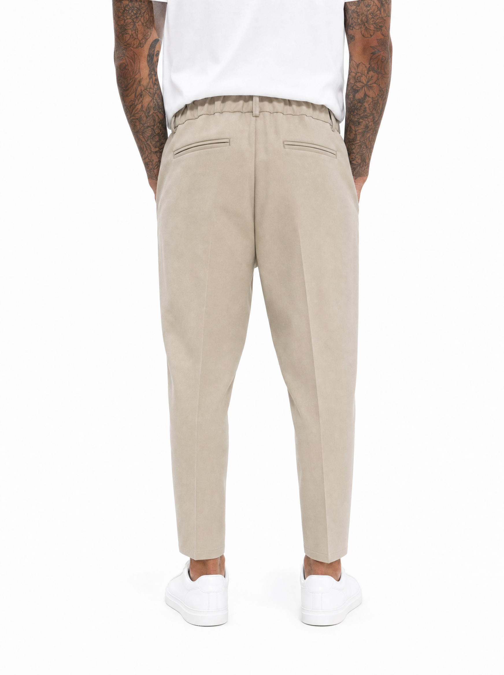 ESPERIA Pantalone con coulisse beige