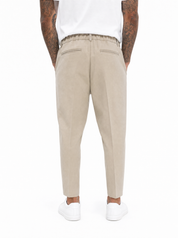 ESPERIA Pantalone con coulisse beige