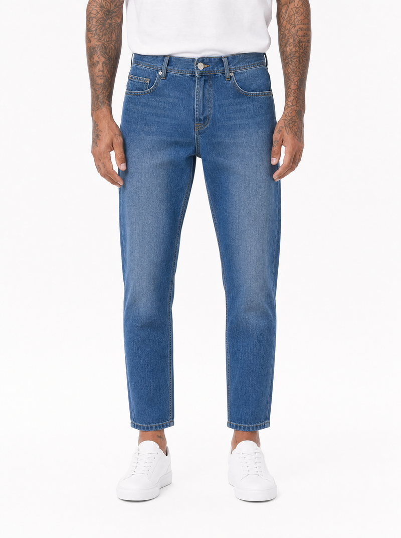 COSTA RICA jeans regular chiaro sfumato