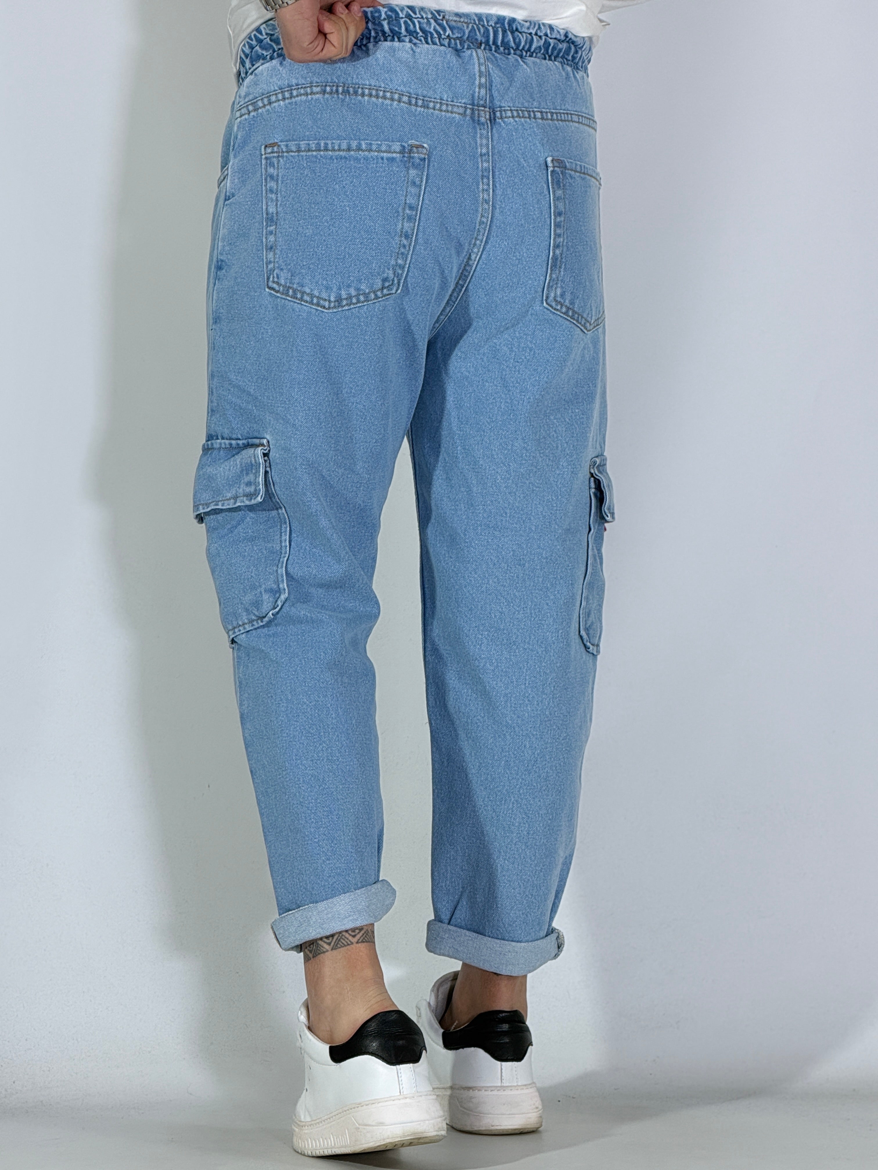Pantalaccio jeans con tasconi DUBAI BLIZ