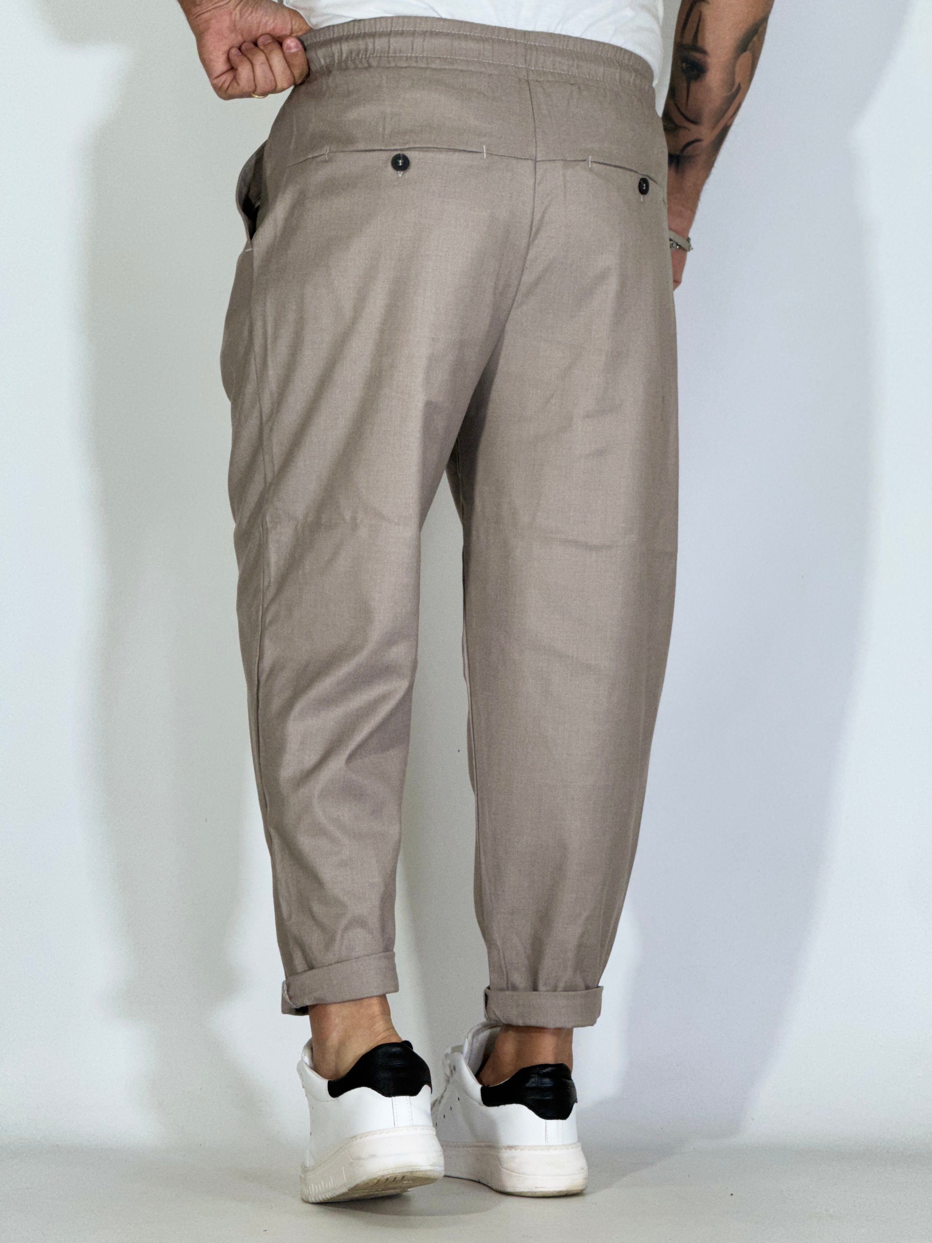 Pantalaccio japan tortora CHE77