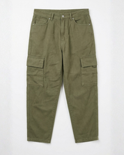 Pantalone loose fit cargo verde HARLEM