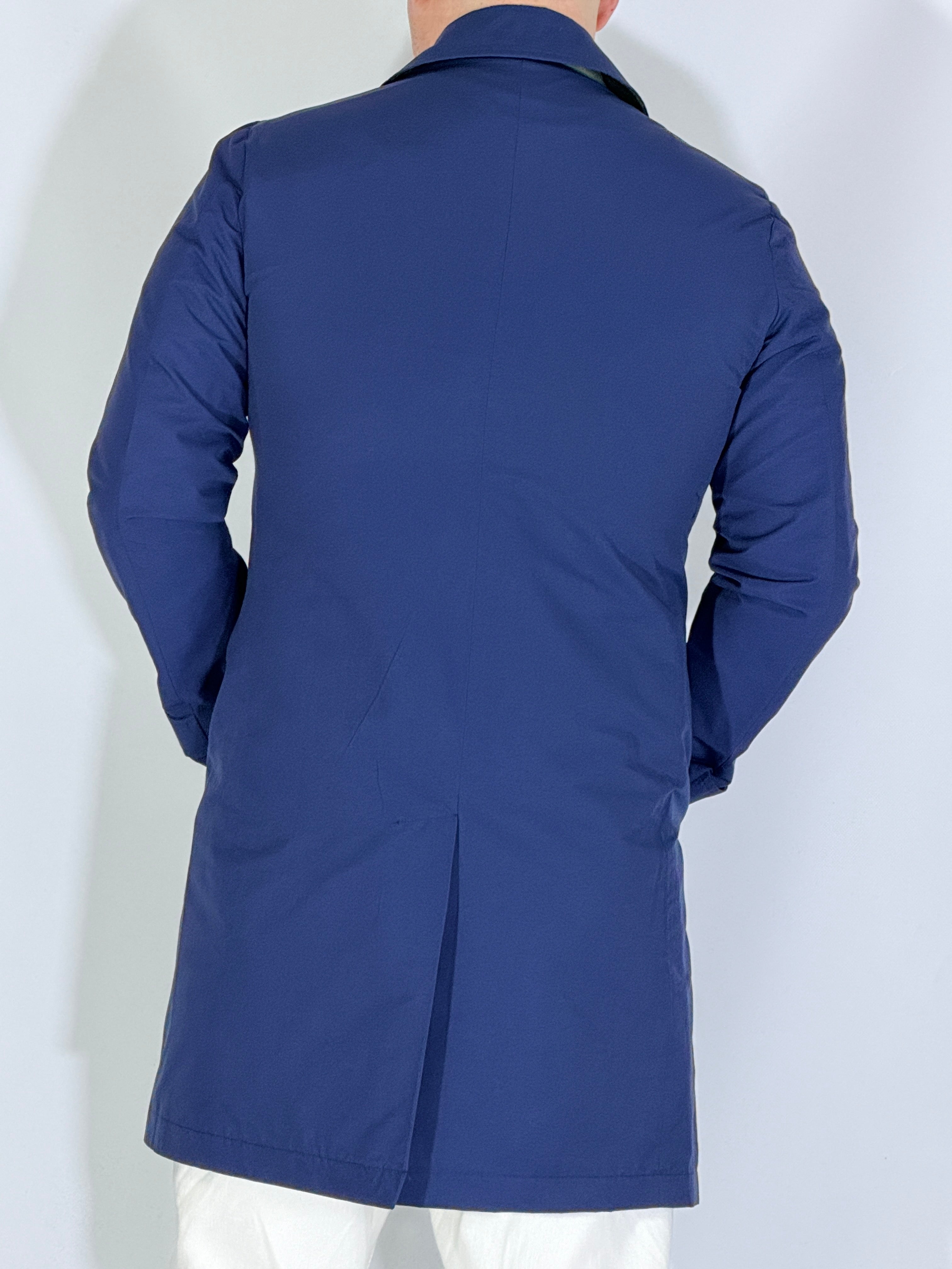 Trench primaverile blu WHITNEY