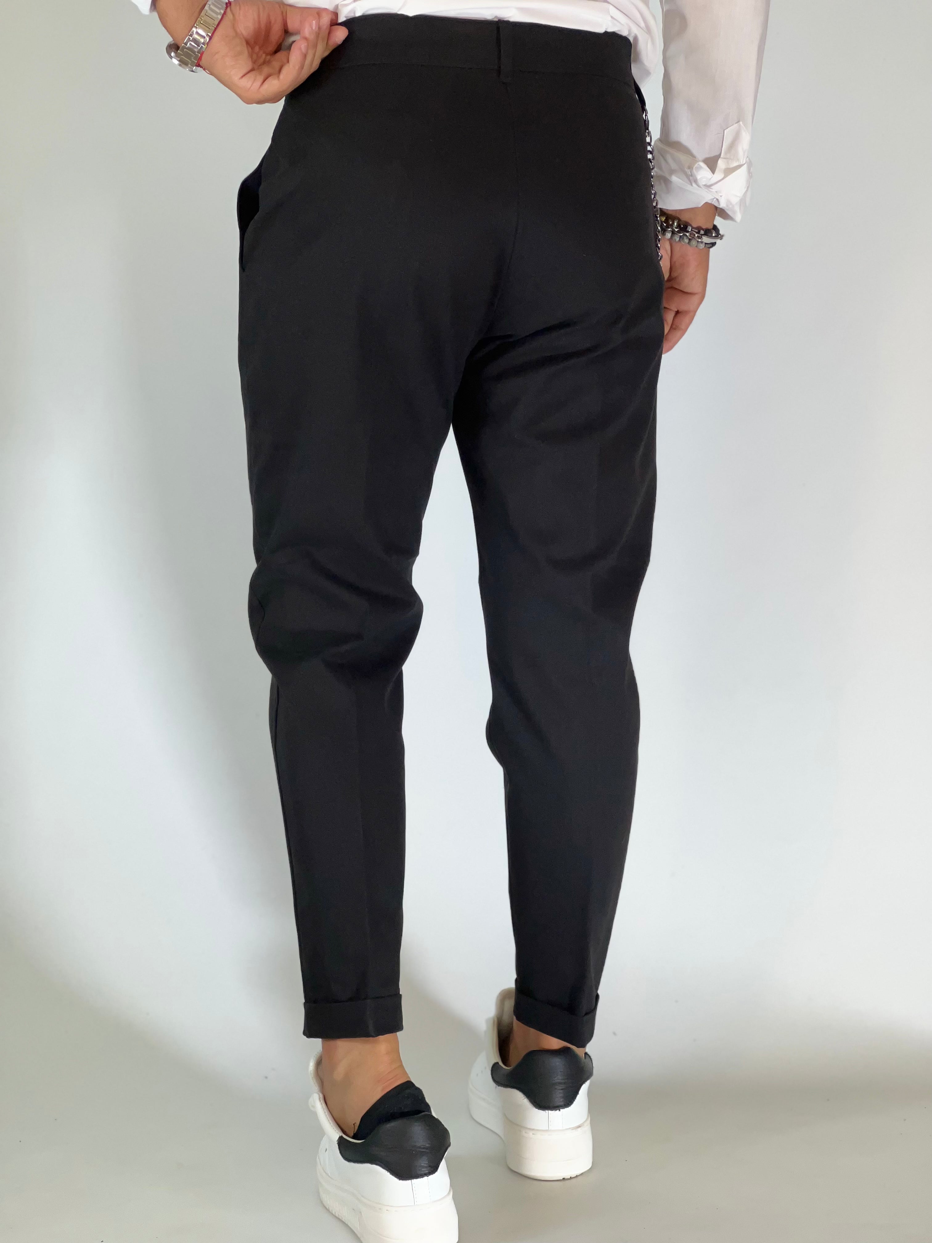 Pantalone elegant nero DC9096