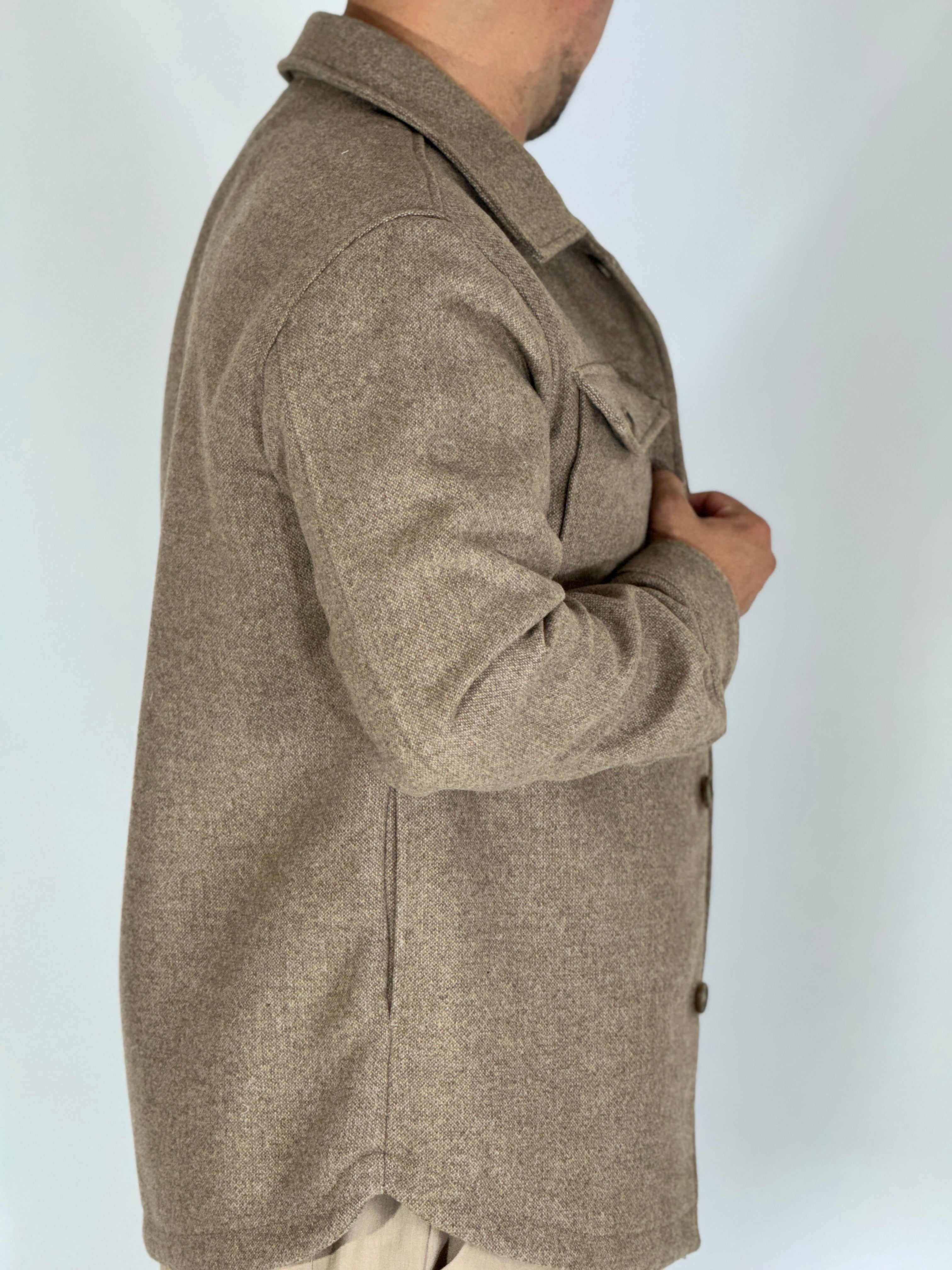 Camicione over beige OEJ16