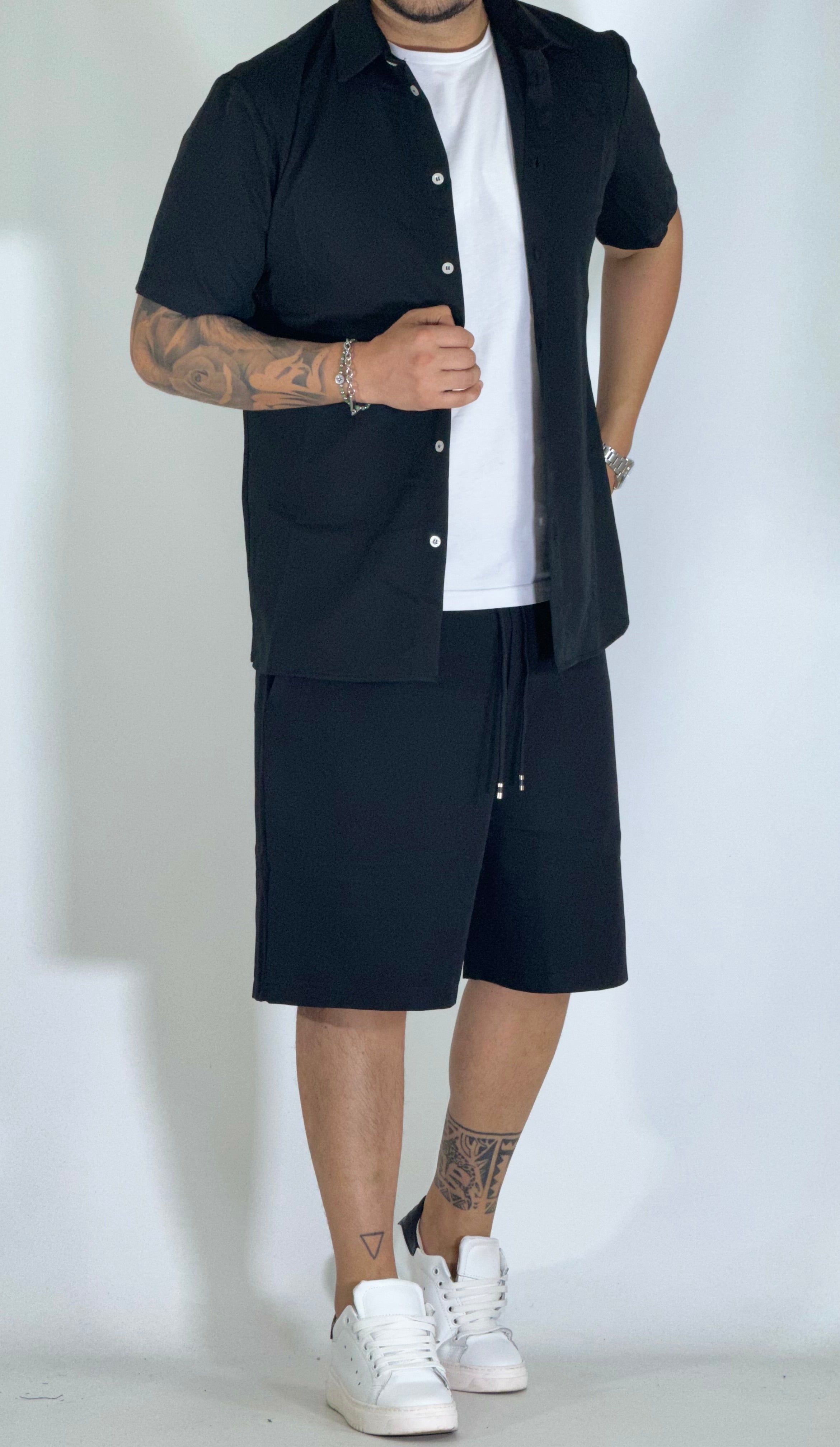 Coordinato CORDSET nero UM648-100