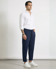 Havana · Pantalaccio japan con pinces blu