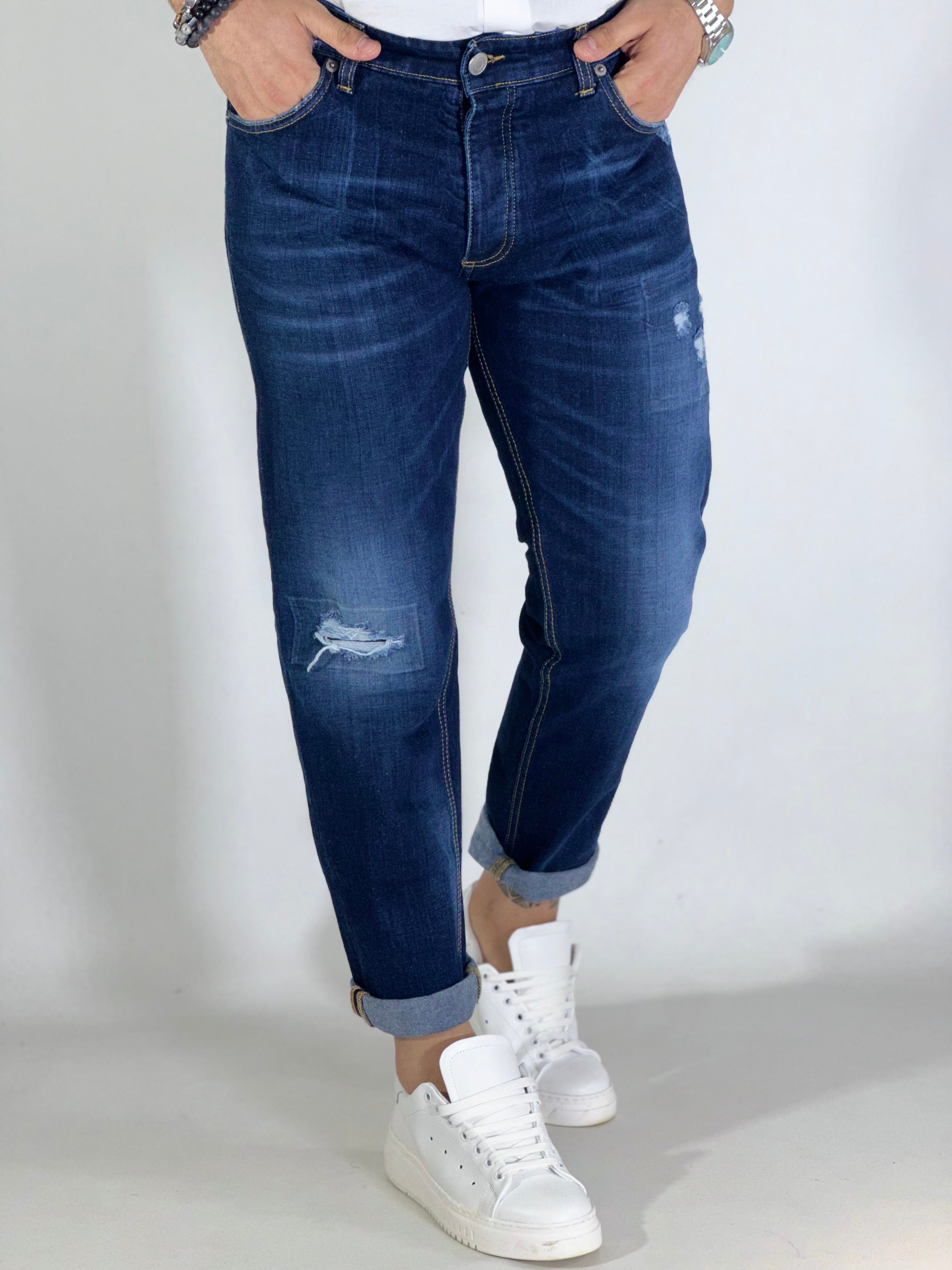 Jeans slim fit denim 2N2T/BRYGTHONE