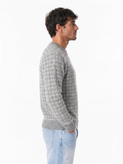 M571 maglia paricollo cammello