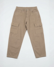 Pantalone loose fit cargo beige HARLEM
