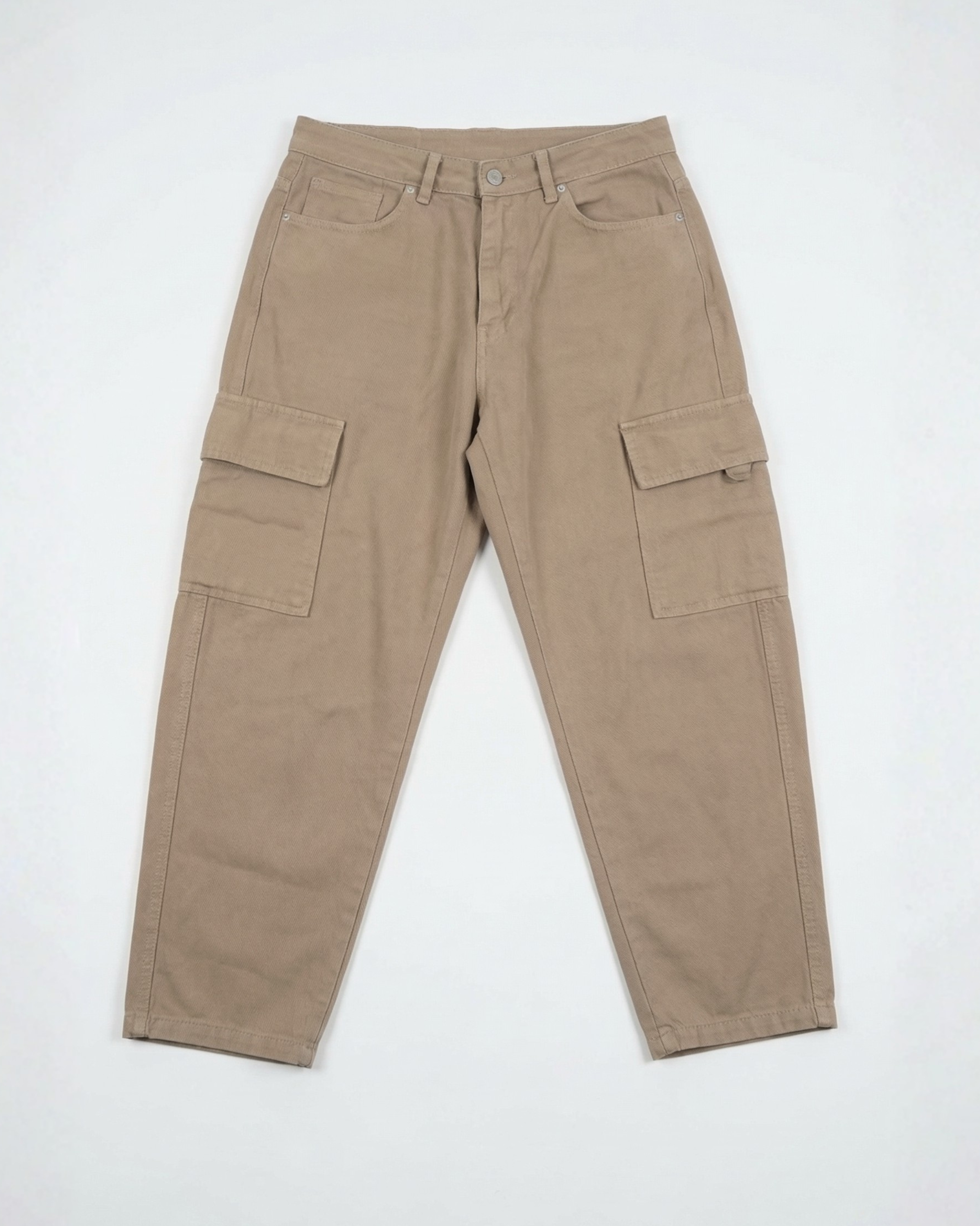 Pantalone loose fit cargo beige HARLEM