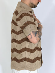 Etnia · Cardigan sabbia/camel