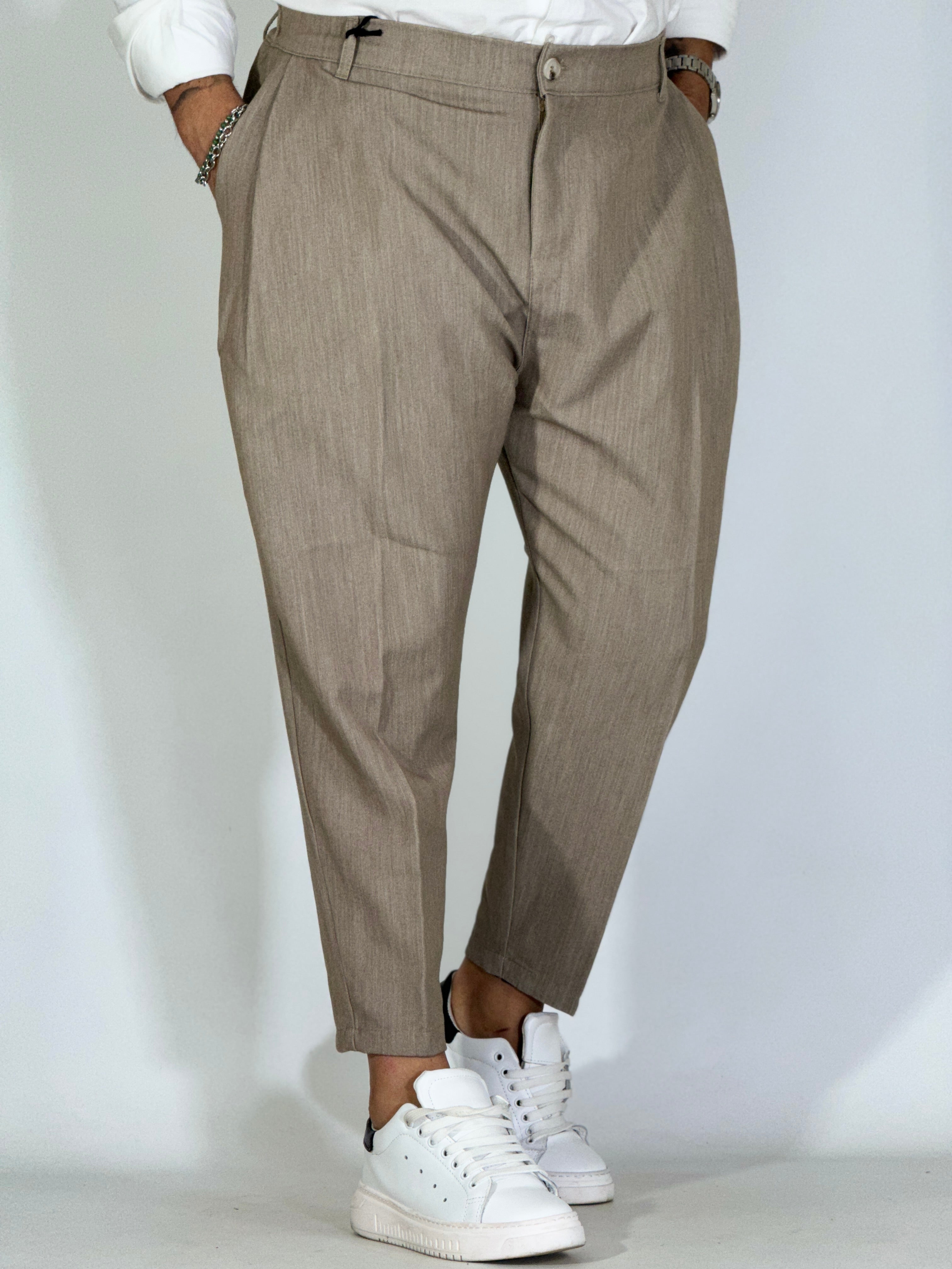 Nomad · Pantalone semiturco tortora