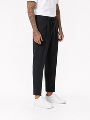 ESPERIA Pantalone con coulisse nero