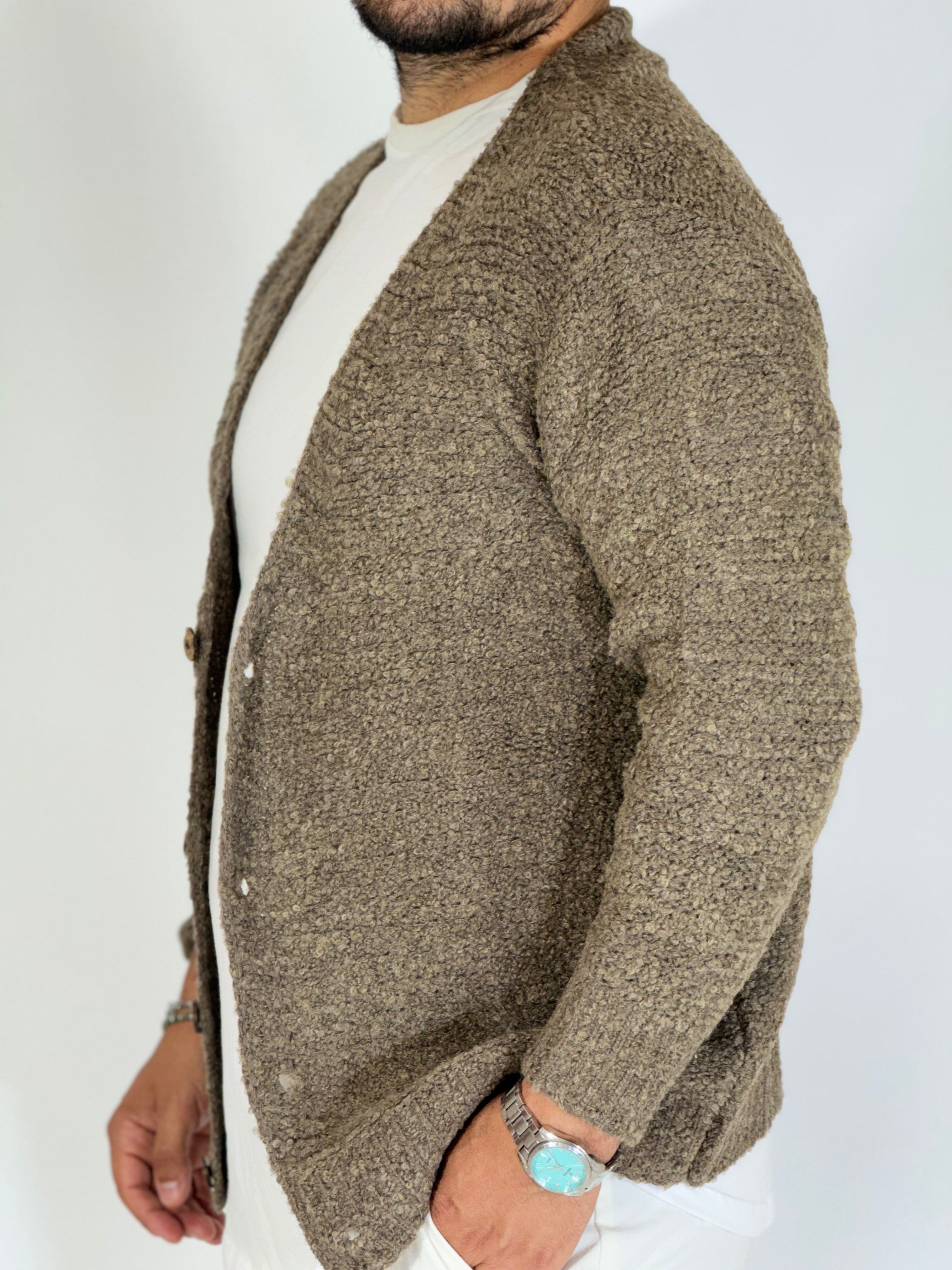 Cardigan boucler fango SER A424