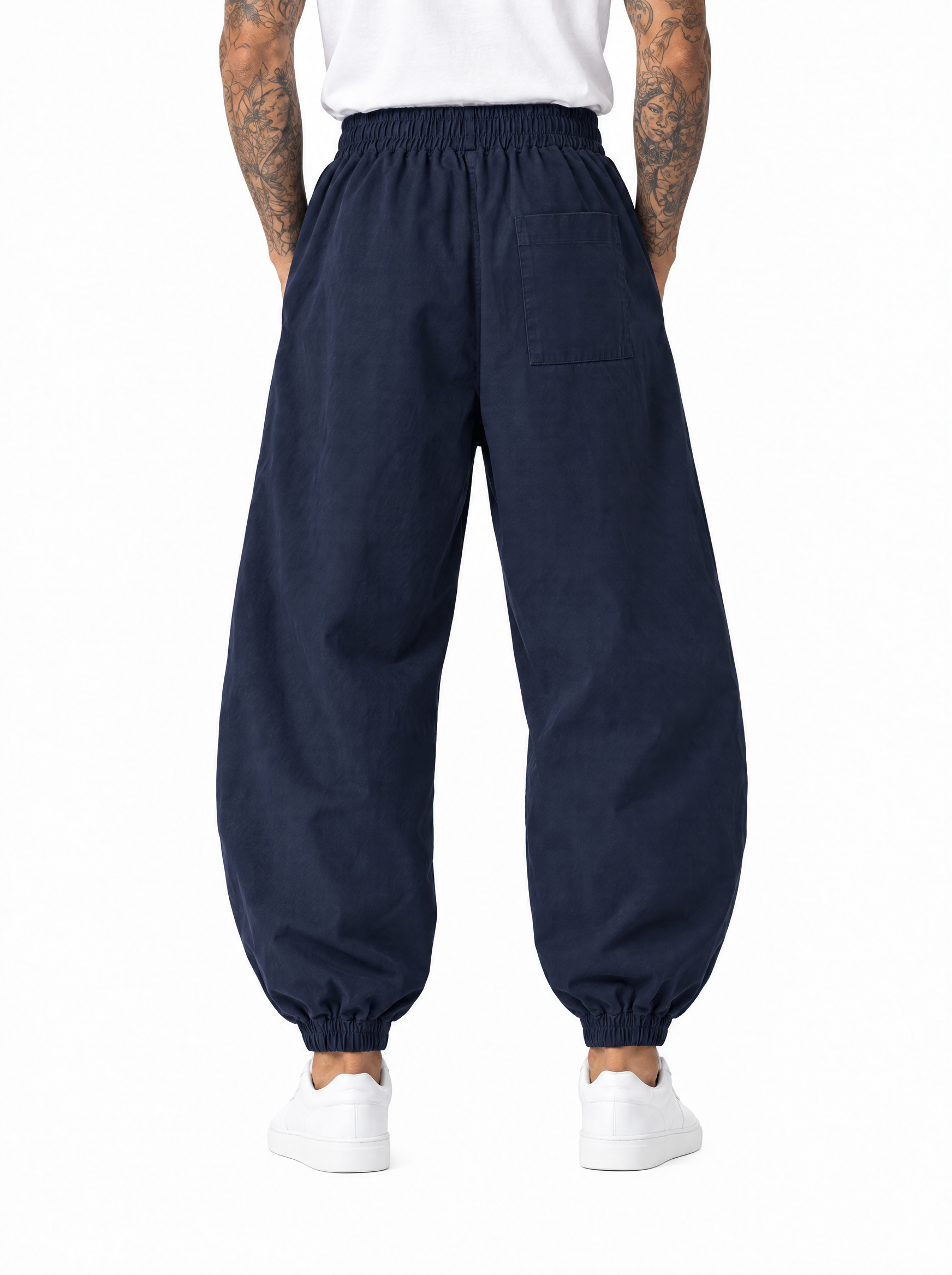 Pantalaccio con molla balloon fit blu DC19209