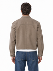 TAYLOR camicia cropped beige