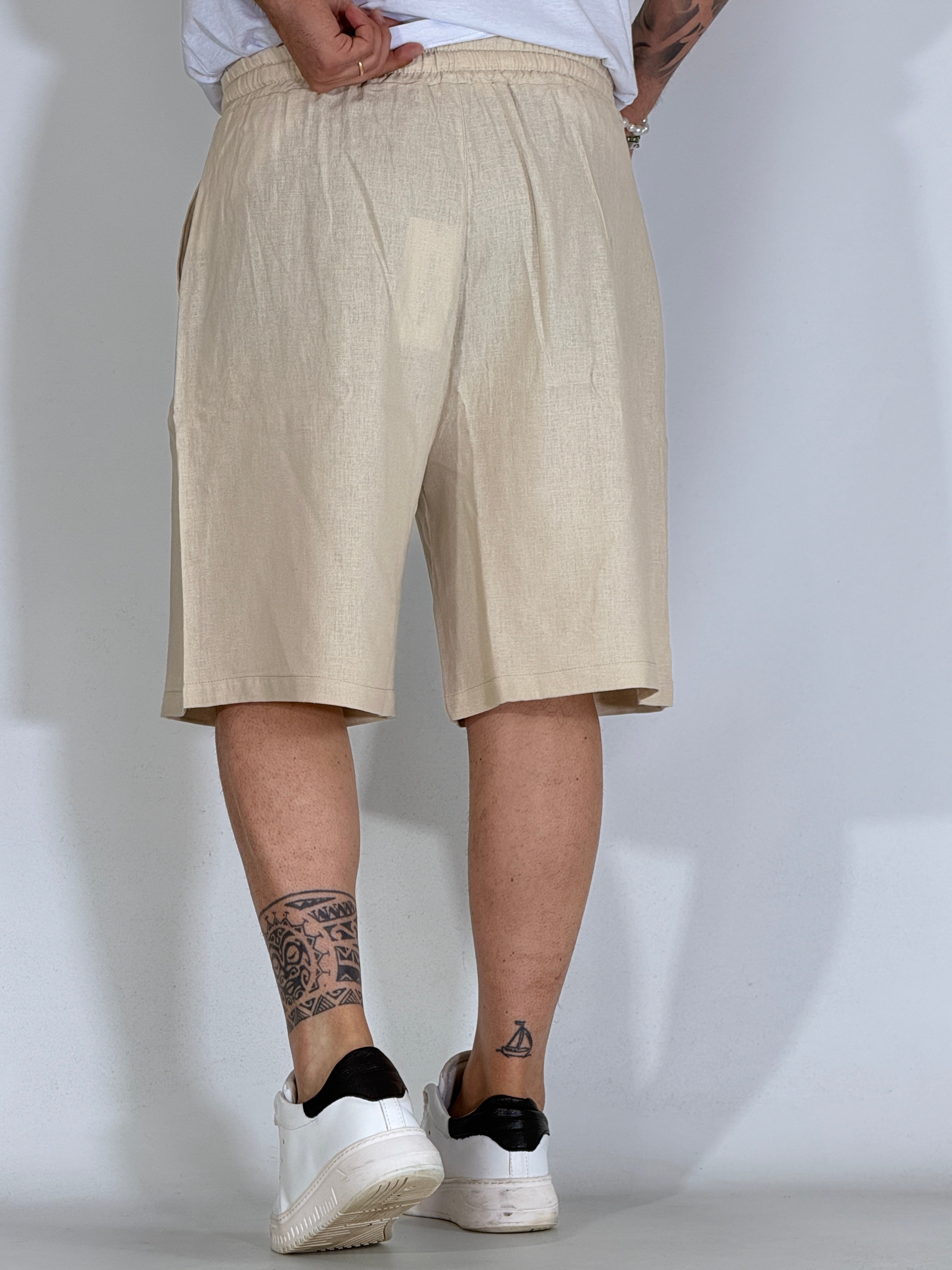Bermuda lino beige CHILL
