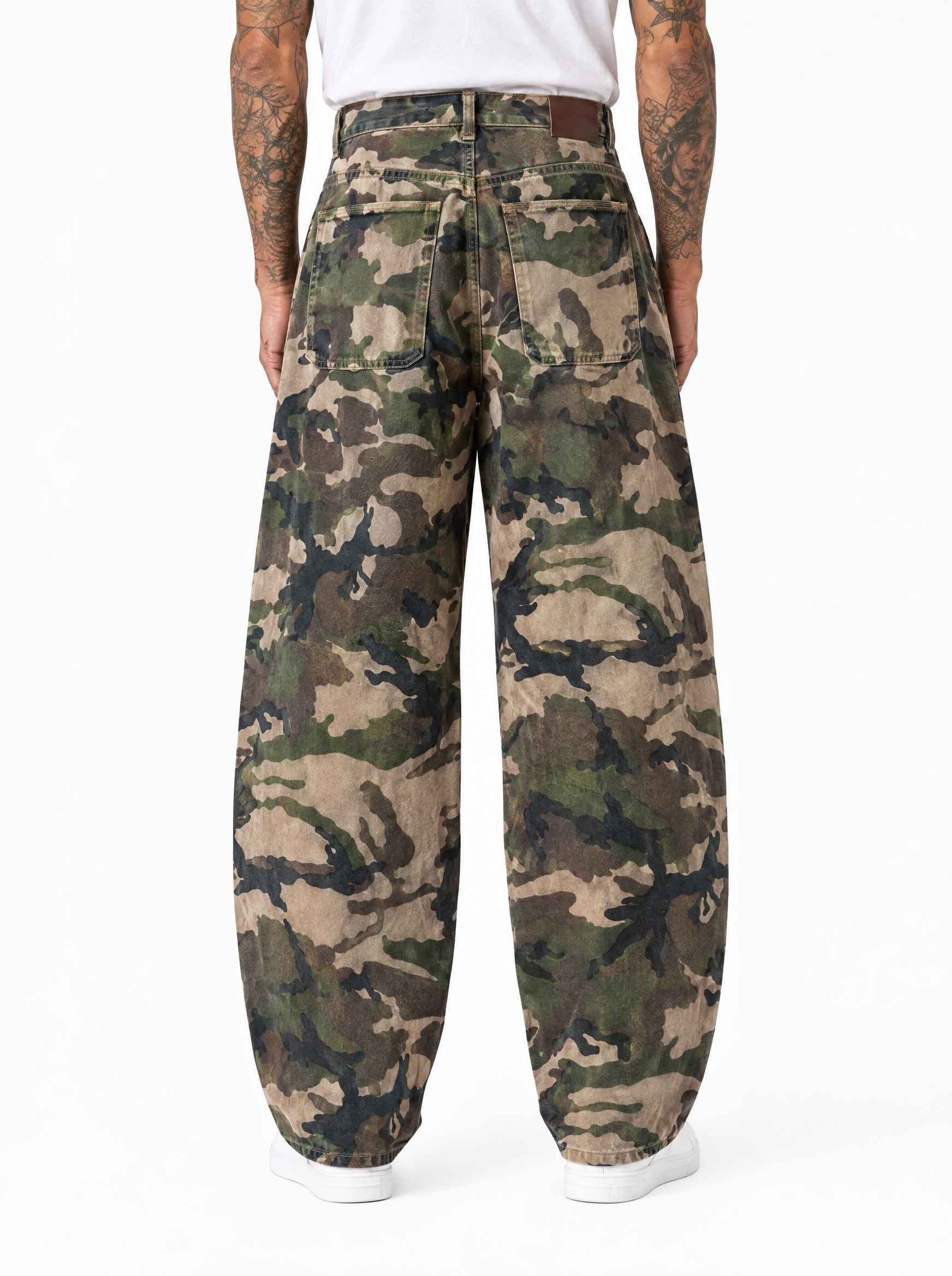 Pantalone balloon militare 3458
