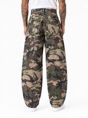Pantalone balloon militare 3458
