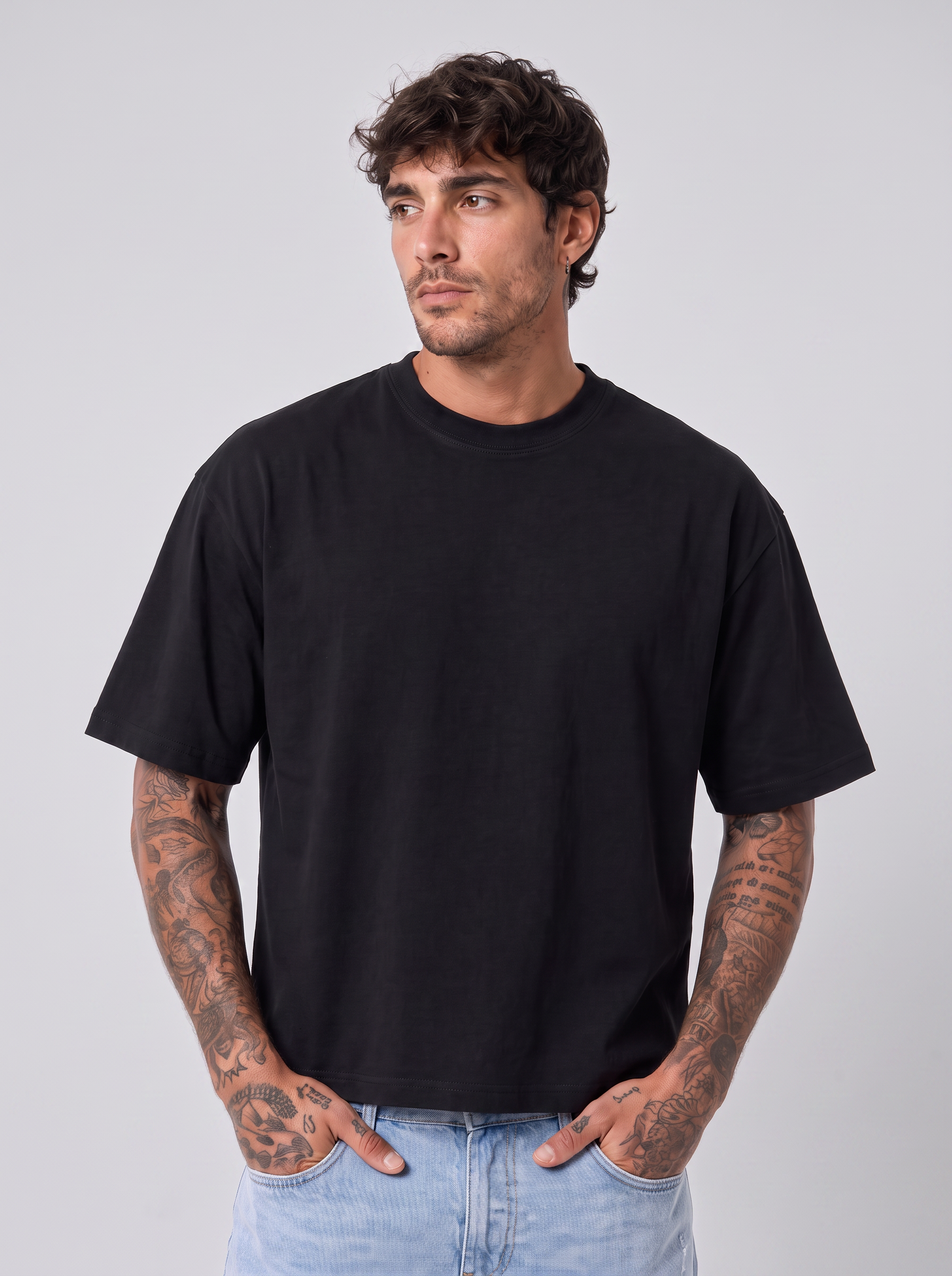 T-shirt crop venerdi nera/rosa 41682