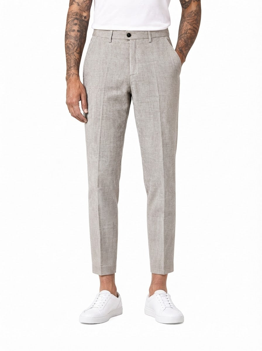 CENTAURO Pantalone fiammato beige