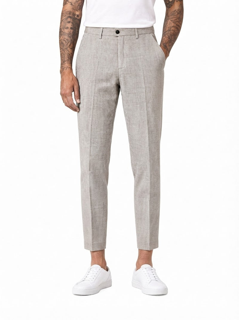 CENTAURO Pantalone fiammato beige