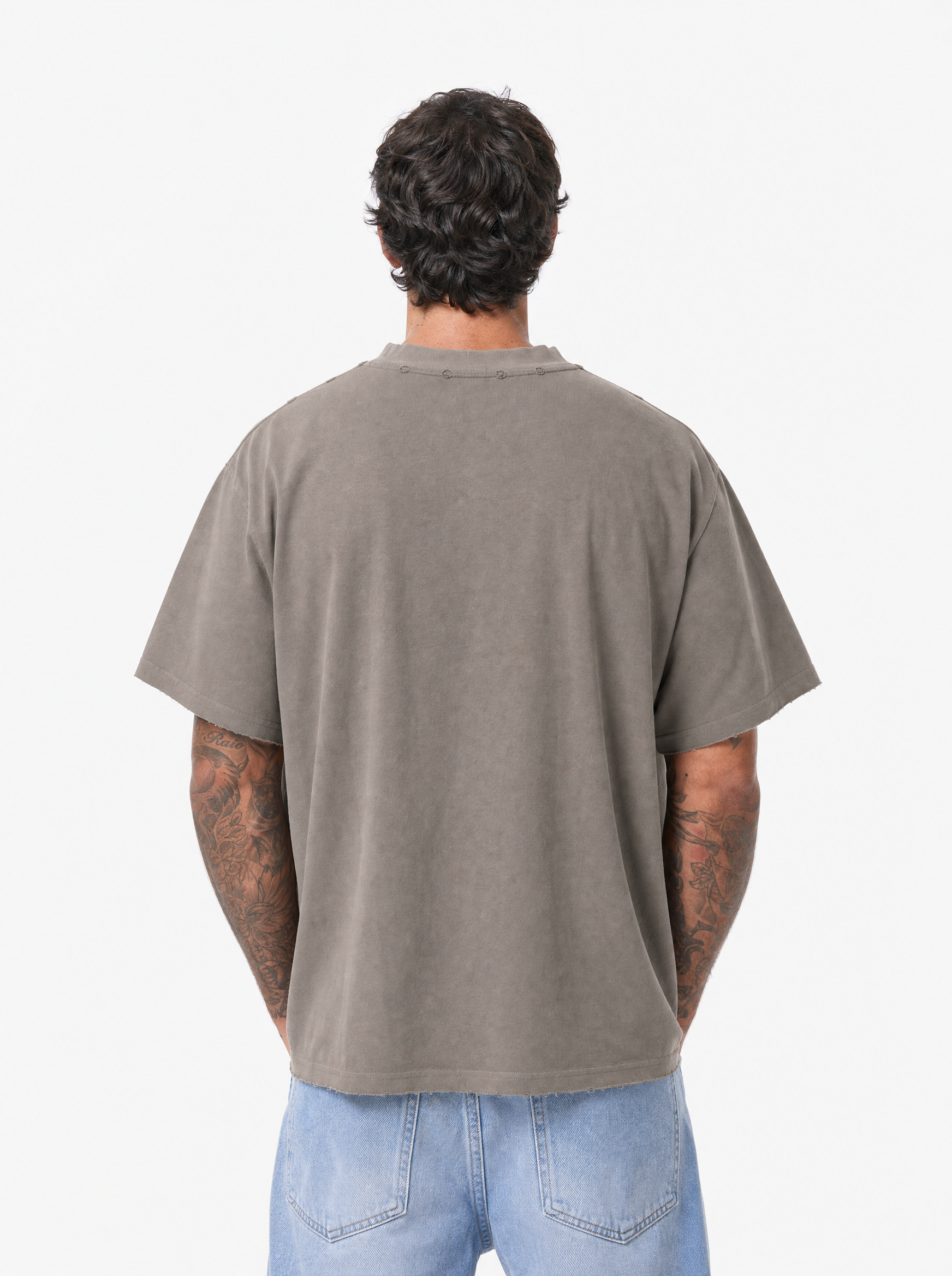 T-shirt oversize grey L815000