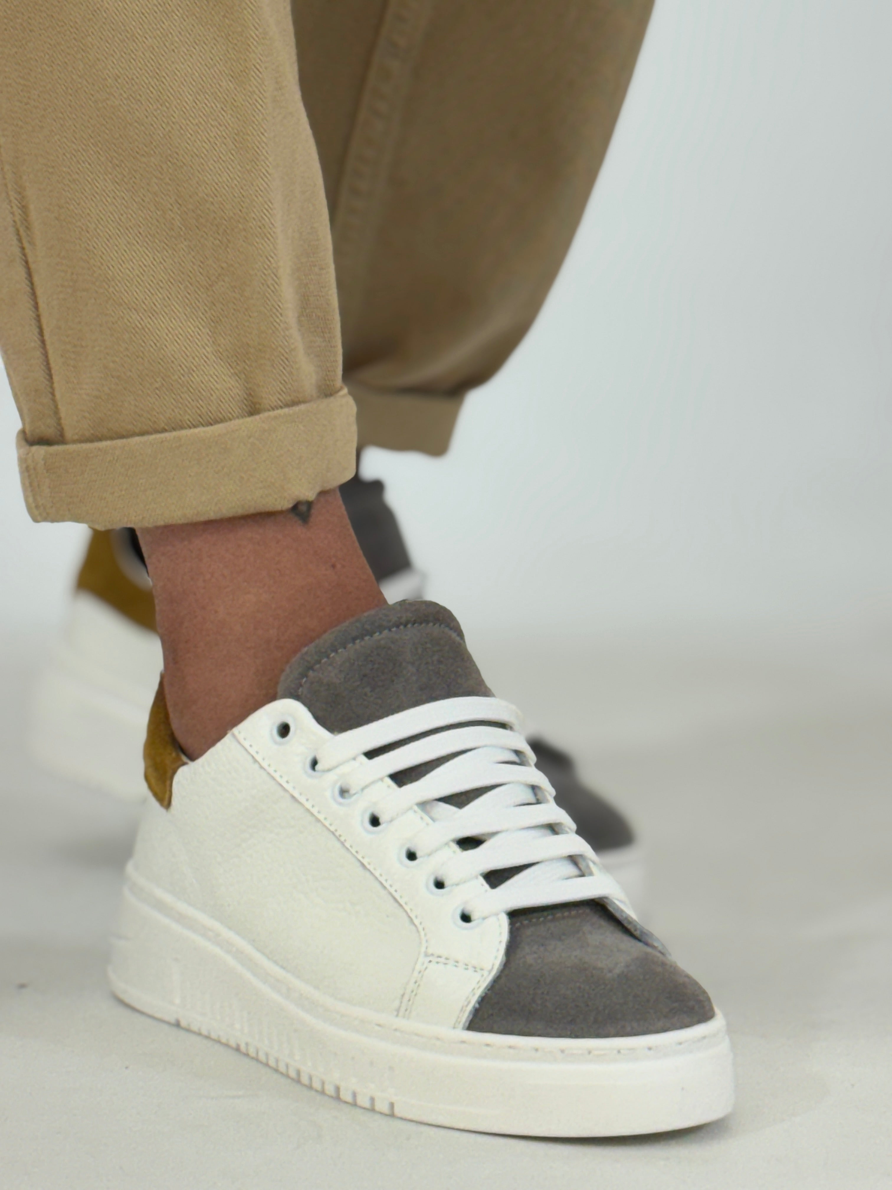 Scarpa somart bottolato rip. ocra AR01