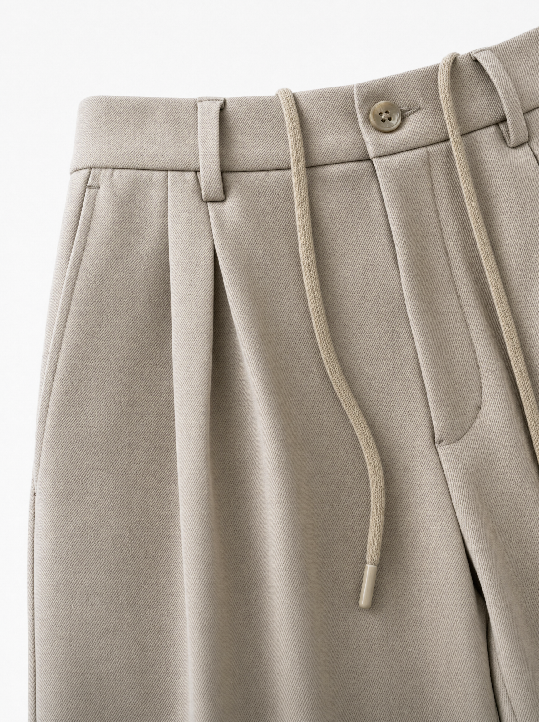 ESPERIA Pantalone con coulisse beige
