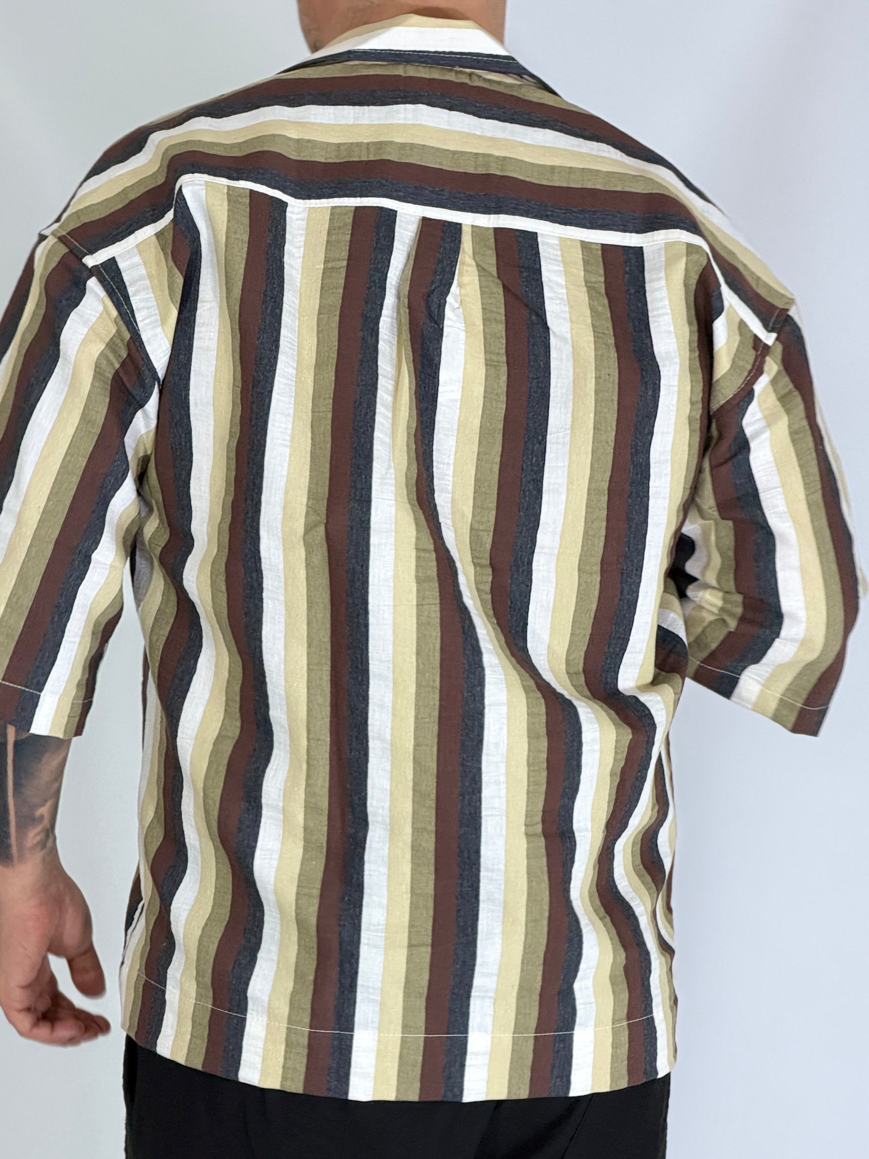 Camicia bowling cotone REY