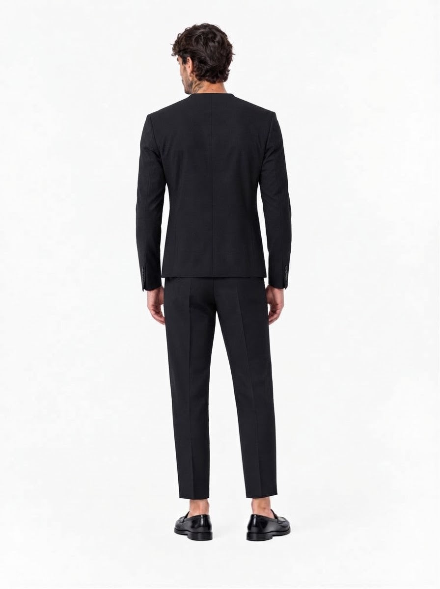 Completo coreano nero ADFS89