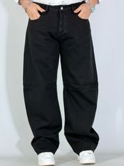 Jeans balloon nero PT30
