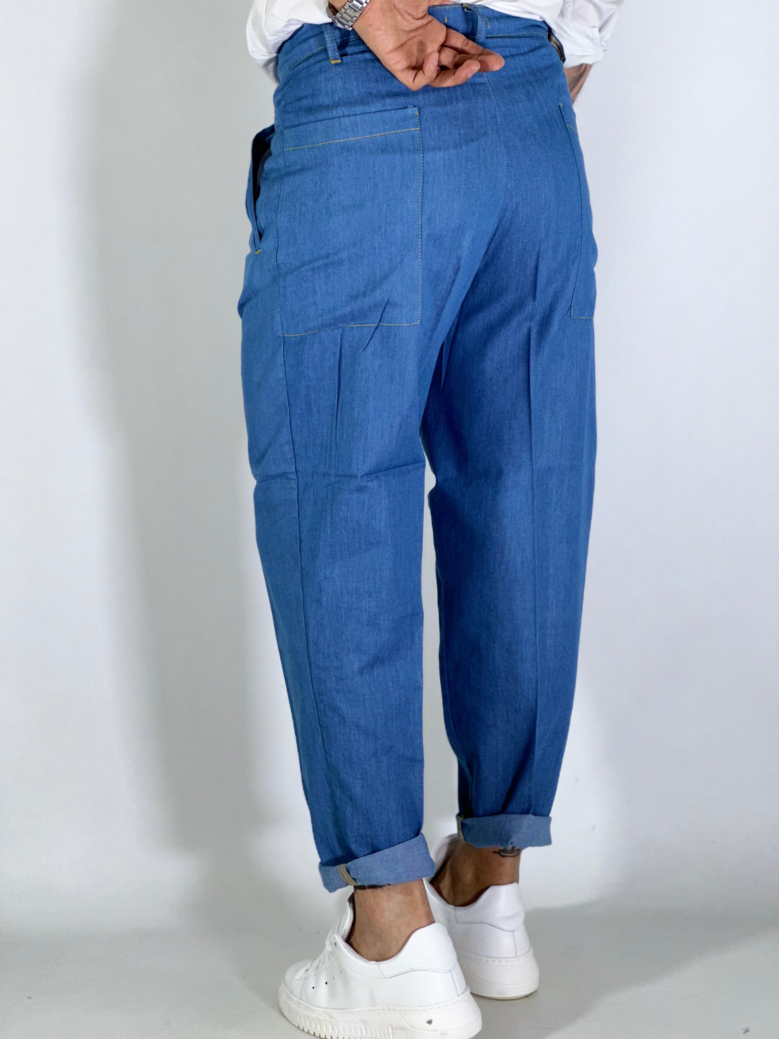 Pantalone loose fit DENIM BS24005