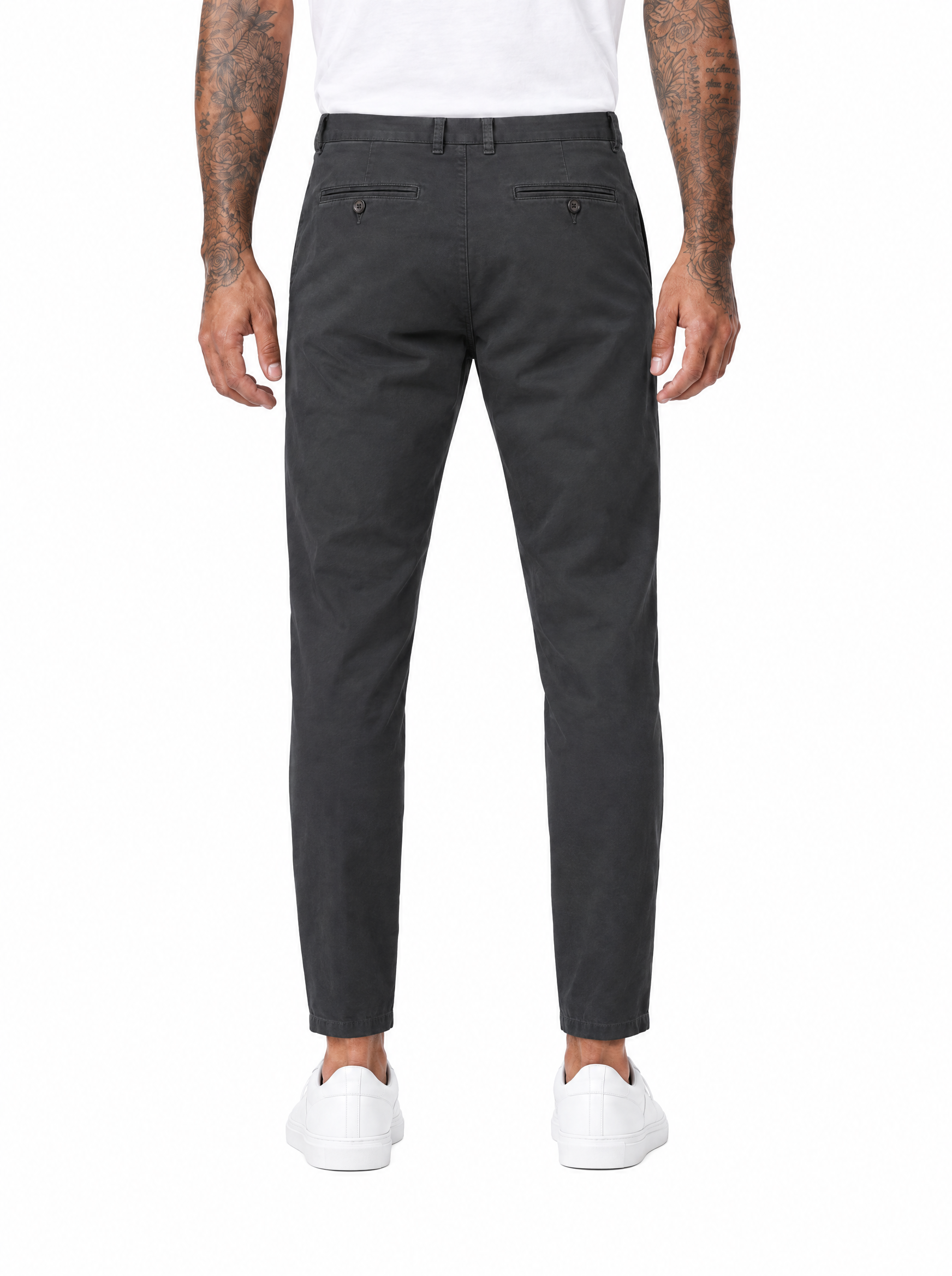 SIRIUS Pantalone slim fit grigio